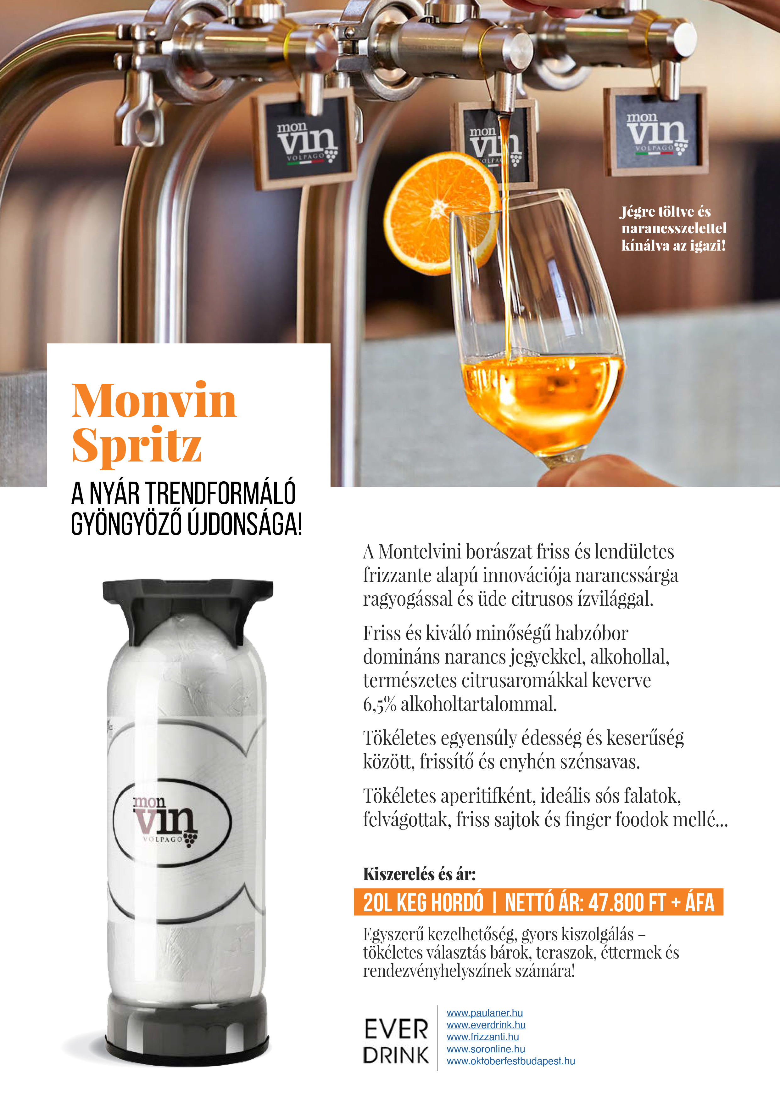 Monvin Spritz termék